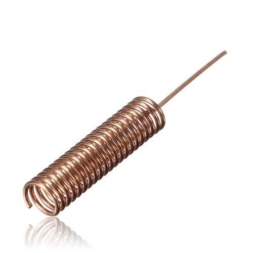 100pcs 433MHZ Spiral Spring Helical Antenna 5mm 34*20mm 4