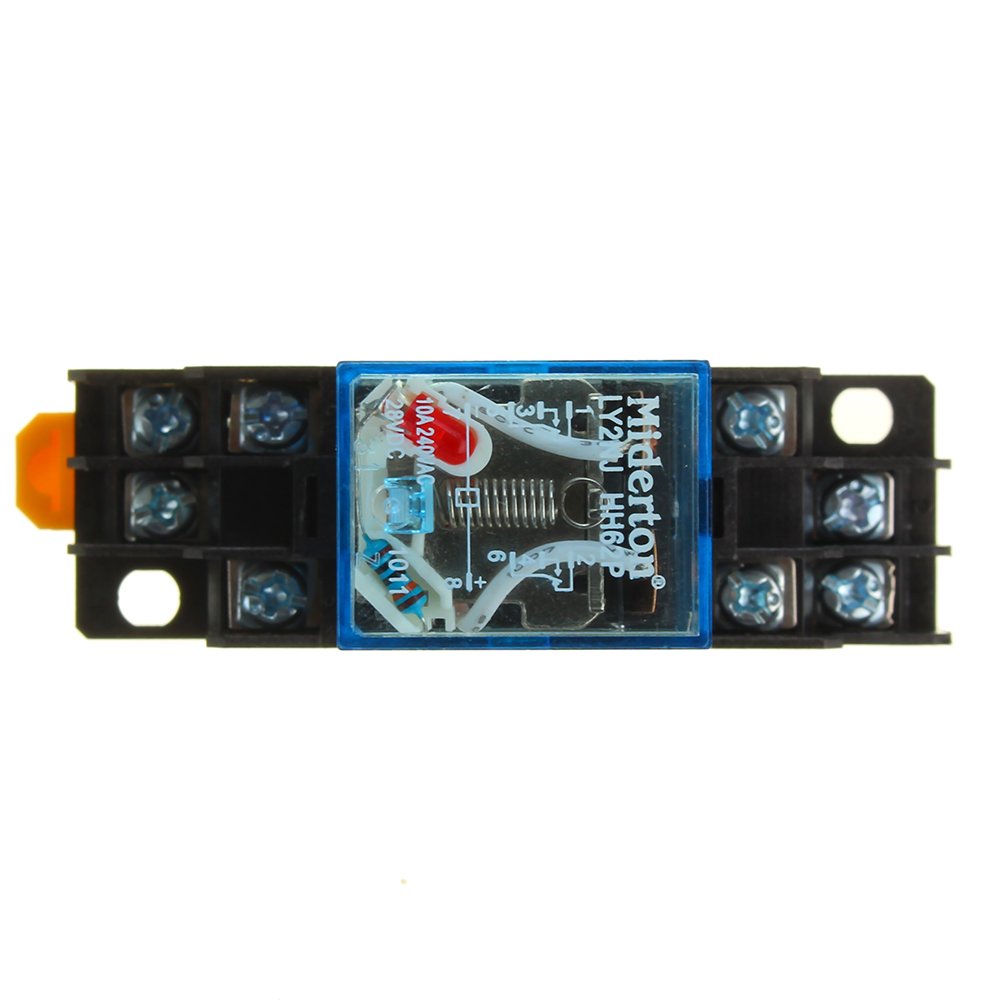 5Pcs AC220V Coil Power Relay LY2NJ JQX-13F DPDT 8 Pin PTF08A With Socket Base 9 5Pcs AC220V Coil Power Relay LY2NJ JQX-13F DPDT 8 Pin PTF08A With Socket Base - Image 9
