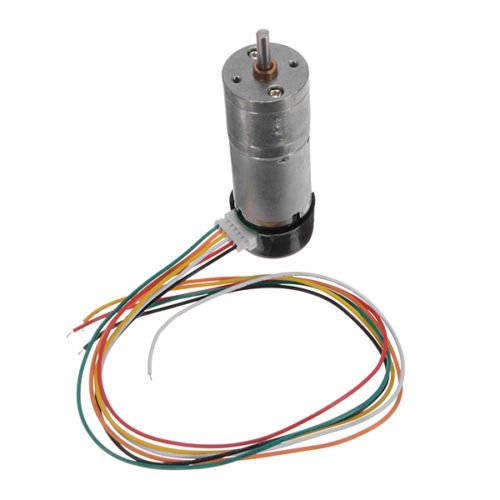 9V 150RPM 25mm DC Gear Motor For Tank Remote Control Robot 5