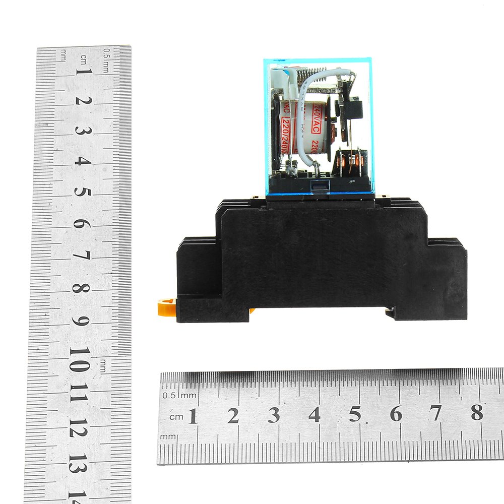 5Pcs AC220V Coil Power Relay LY2NJ JQX-13F DPDT 8 Pin PTF08A With Socket Base 7 5Pcs AC220V Coil Power Relay LY2NJ JQX-13F DPDT 8 Pin PTF08A With Socket Base - Image 7