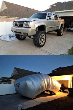 Hail Protector Patented Portable Car Cover System (ANY SIZE HAIL, REMOTE CONTROLLED, FREE MOBILE APP ALERT SUBSCRIPTION) for Sedans, Hatchbacks and Wa 18 Hail Protector Patented Portable Car Cover System (ANY SIZE HAIL, REMOTE CONTROLLED, FREE MOBILE APP ALERT SUBSCRIPTION) for Sedans, Hatchbacks and Wa - Image 18