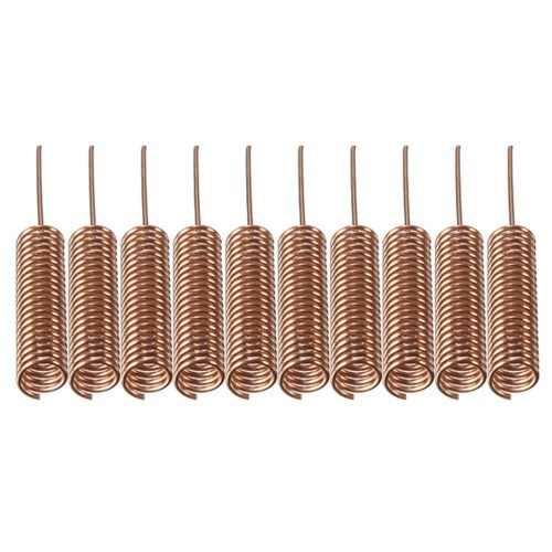 100pcs 433MHZ Spiral Spring Helical Antenna 5mm 34*20mm 2