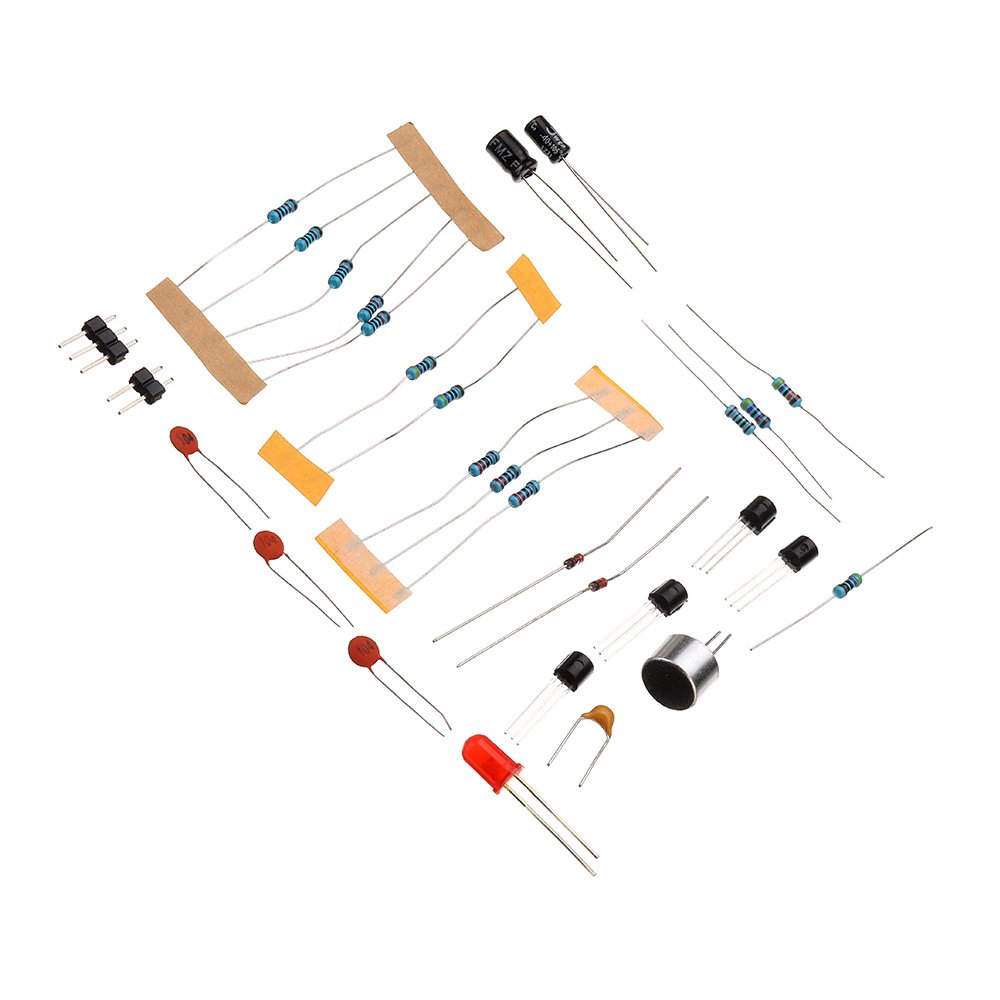 5pcs DIY Electronic Clapping Voice Control Switch Module Kit Induction Training DIY Production Kit 9 5pcs DIY Electronic Clapping Voice Control Switch Module Kit Induction Training DIY Production Kit - Image 9