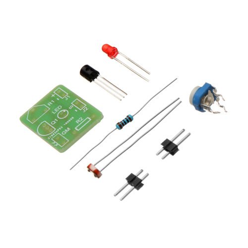 5pcs DIY Photosensitive Induction Electronic Switch Module Optical Control DIY Production Training Kit 10