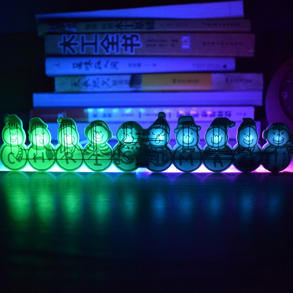 Geekcreit® DIY Full Color Christmas Snowman Music Box Kit 4 Geekcreit® DIY Full Color Christmas Snowman Music Box Kit - Image 4