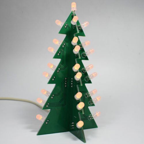 Geekcreit® DIY Star Effect 3D LED Decorative Christmas Tree Kit 8