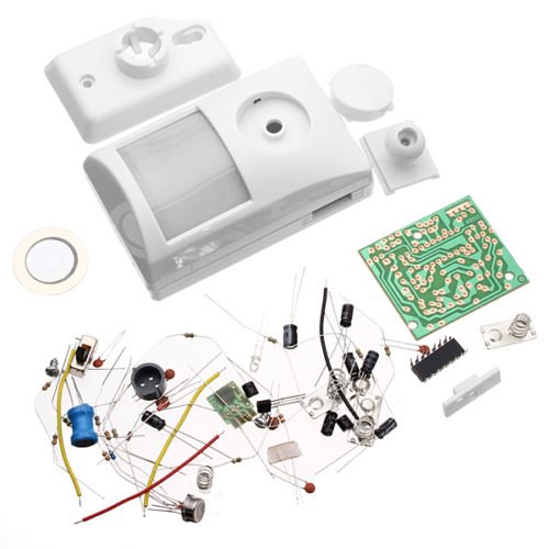 5Pcs Infrared Electronic Alarm Kit Electronic DIY Learning Kit 1
