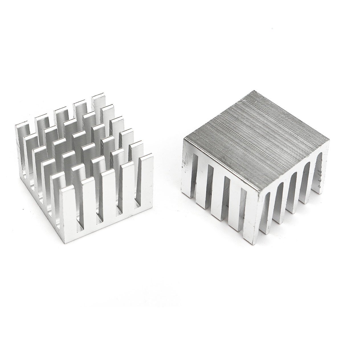 20pcs 20x20x15mm DIY CPU IC Chip Heat Sink Extruded Cooler Aluminum Heat Sink 2 20pcs 20x20x15mm DIY CPU IC Chip Heat Sink Extruded Cooler Aluminum Heat Sink - Image 2