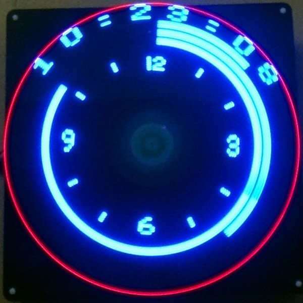 Flat POV 64 LED Rotating Advertising Light DIY LED Flash Kit Electronic Creative LED Production 12 Flat POV 64 LED Rotating Advertising Light DIY LED Flash Kit Electronic Creative LED Production - Image 12