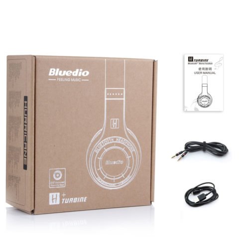 Bluedio H Plus Turbine Wireless Bluetooth 4.1 Stereo Headset With Mic FM 7