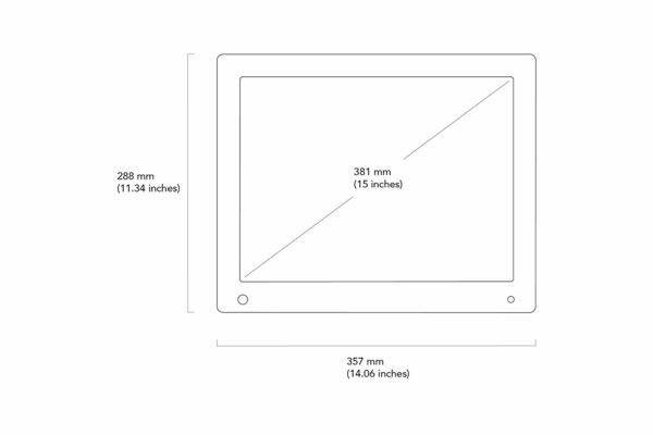 NIX Advance Motion Sensing Digital Photo Frame in 8 - 17.3" Widescreen 19