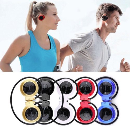 Bakeey™ 503 Sport Running Sweat-proof TF Card Ear Hook Bluetooth Headphone Headset with Mic for Phone 1