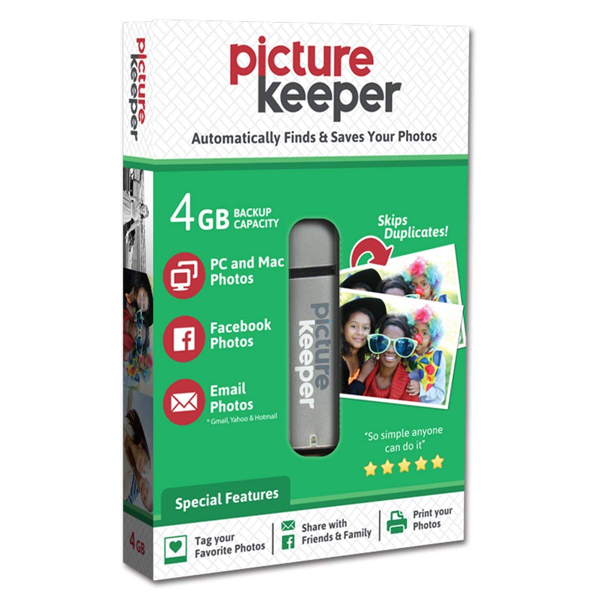 Picture Keeper 8GB Portable Flash USB Photo Backup and Storage Device for PC and MAC Computers 24 Picture Keeper 8GB Portable Flash USB Photo Backup and Storage Device for PC and MAC Computers - Image 24