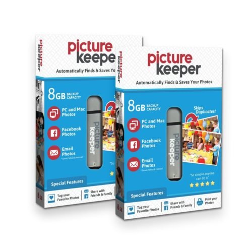 Picture Keeper 8GB Portable Flash USB Photo Backup and Storage Device for PC and MAC Computers 16