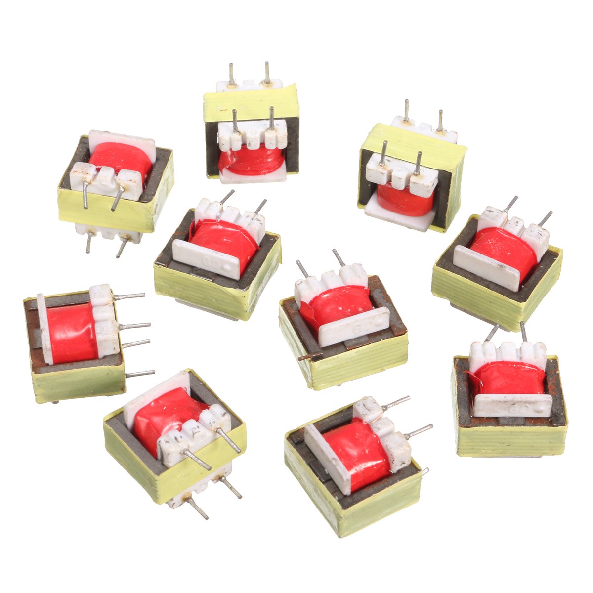 30pcs 1300 : 8 Ohm Audio Transformer EE14 Transformateur Audio POS Transformador 3 30pcs 1300 : 8 Ohm Audio Transformer EE14 Transformateur Audio POS Transformador - Image 3