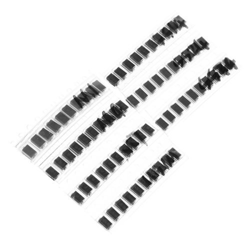 350pcs 7 Values SMD Diode Pack Electronic Components Kit 50pcs Each Value M1(1N4001) M4(1N4004) M7(1N4007) SS14 US1M RS1M SS34 3