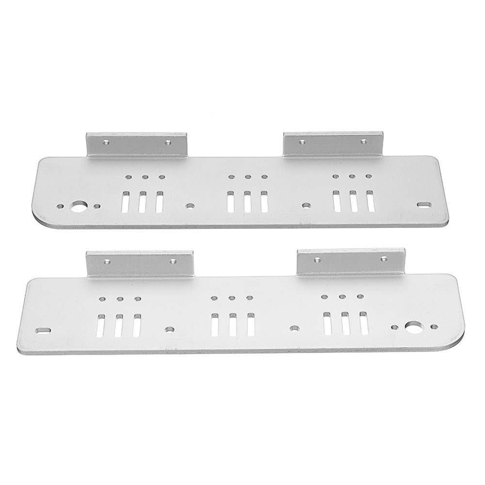 1 Pair of Gold/Silver Aluminum Alloy Both Side Plate forT200/TP200/T600 Tank Chassis Car 3 1 Pair of Gold/Silver Aluminum Alloy Both Side Plate forT200/TP200/T600 Tank Chassis Car - Image 3