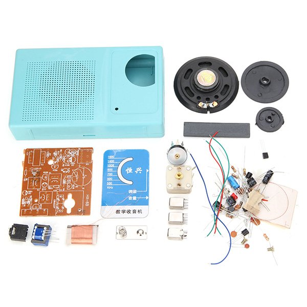 5Pcs AM Radio DIY Electronic Kit Learning Suite 1