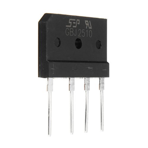 25A 1000V Diode Rectifier Bridge GBJ2510 Power Electronic Components For DIY Projects 2