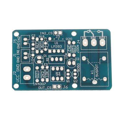 DIY LM393 Voltage Comparator Module Kit with Reverse Protection Band Indicating Multifunctional 12V Voltage Comparator Circuit 5
