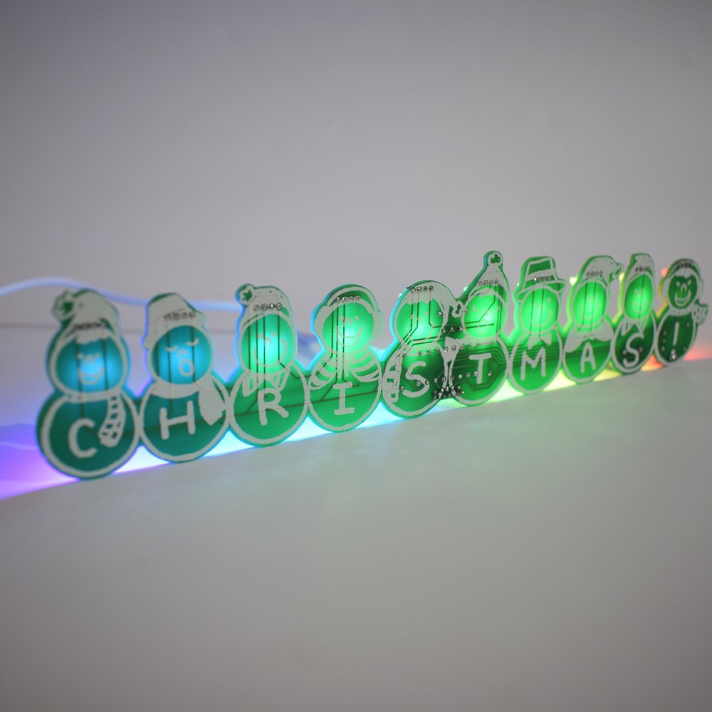 Geekcreit® DIY Full Color Christmas Snowman Music Box Kit 6 Geekcreit® DIY Full Color Christmas Snowman Music Box Kit - Image 6