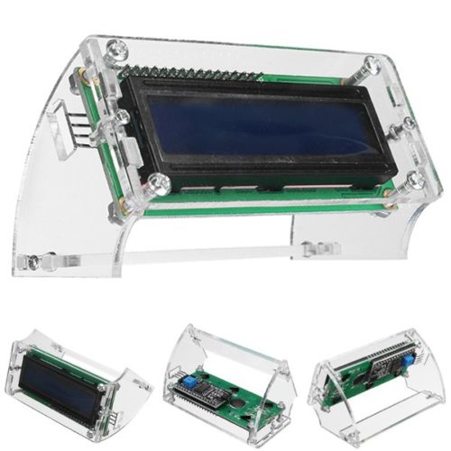 10pcs 2.5 Inches LCD1602 LCD Shell For 1602 Blue/Yellow Backlight LCD Display Module And I2C 1602 Blue/Yellow Green Backlight LCD Display Module 1
