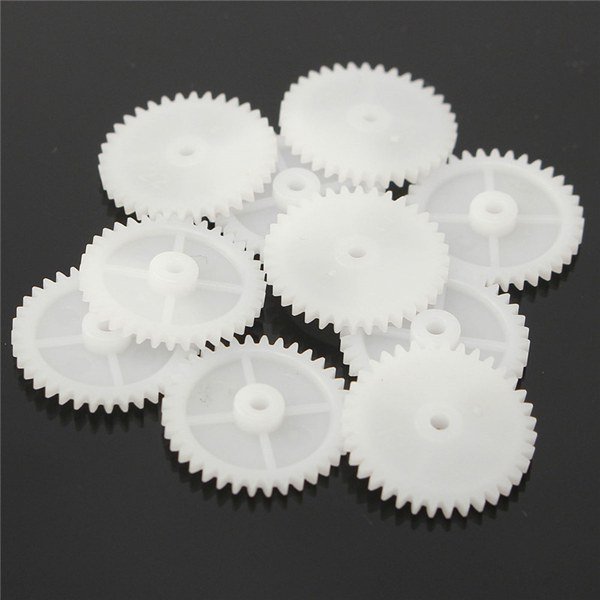 10pcs Gear 2/3mm Plastic Accessories For DIY Model Toy Motor Shaft Gear 2 10pcs Gear 2/3mm Plastic Accessories For DIY Model Toy Motor Shaft Gear 1