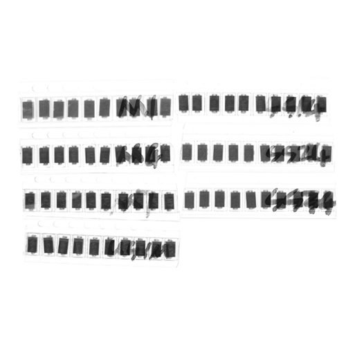 350pcs 7 Values SMD Diode Pack Electronic Components Kit 50pcs Each Value M1(1N4001) M4(1N4004) M7(1N4007) SS14 US1M RS1M SS34 4