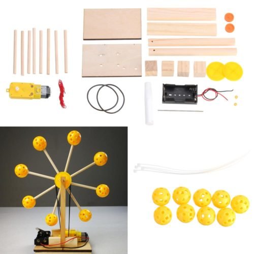 DIY Electronic Building Blocks Ferris Wheel Kit Creative Hand-made Toys 1