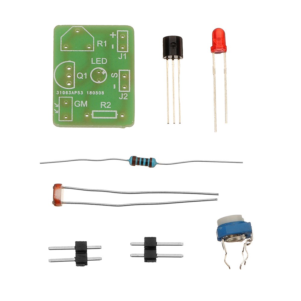DIY Photosensitive Induction Electronic Switch Module Optical Control DIY Production Training Kit 2 DIY Photosensitive Induction Electronic Switch Module Optical Control DIY Production Training Kit - Image 2