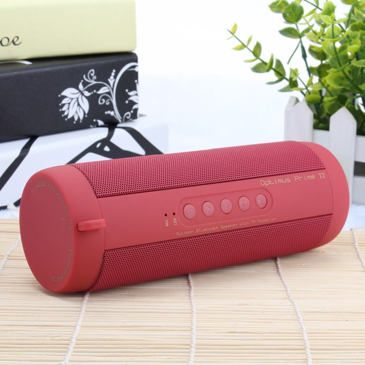 Original T2 Bluetooth Speaker Waterproof Portable Outdoor Wireless Mini Column Box Speaker Support TF card FM Stereo Hi-Fi Boxes 9 Original T2 Bluetooth Speaker Waterproof Portable Outdoor Wireless Mini Column Box Speaker Support TF card FM Stereo Hi-Fi Boxes - Image 9