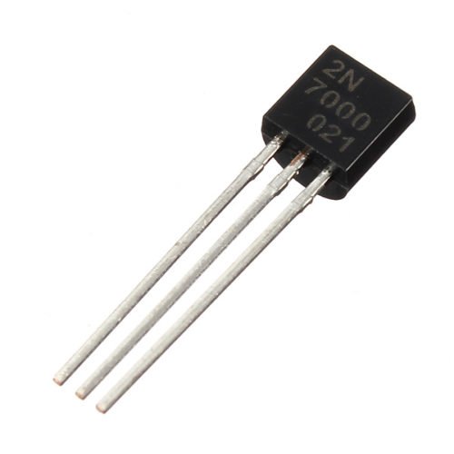 10pcs 2N7000 N-Channel Transistor Fast Switch MOSFET TO-92 1