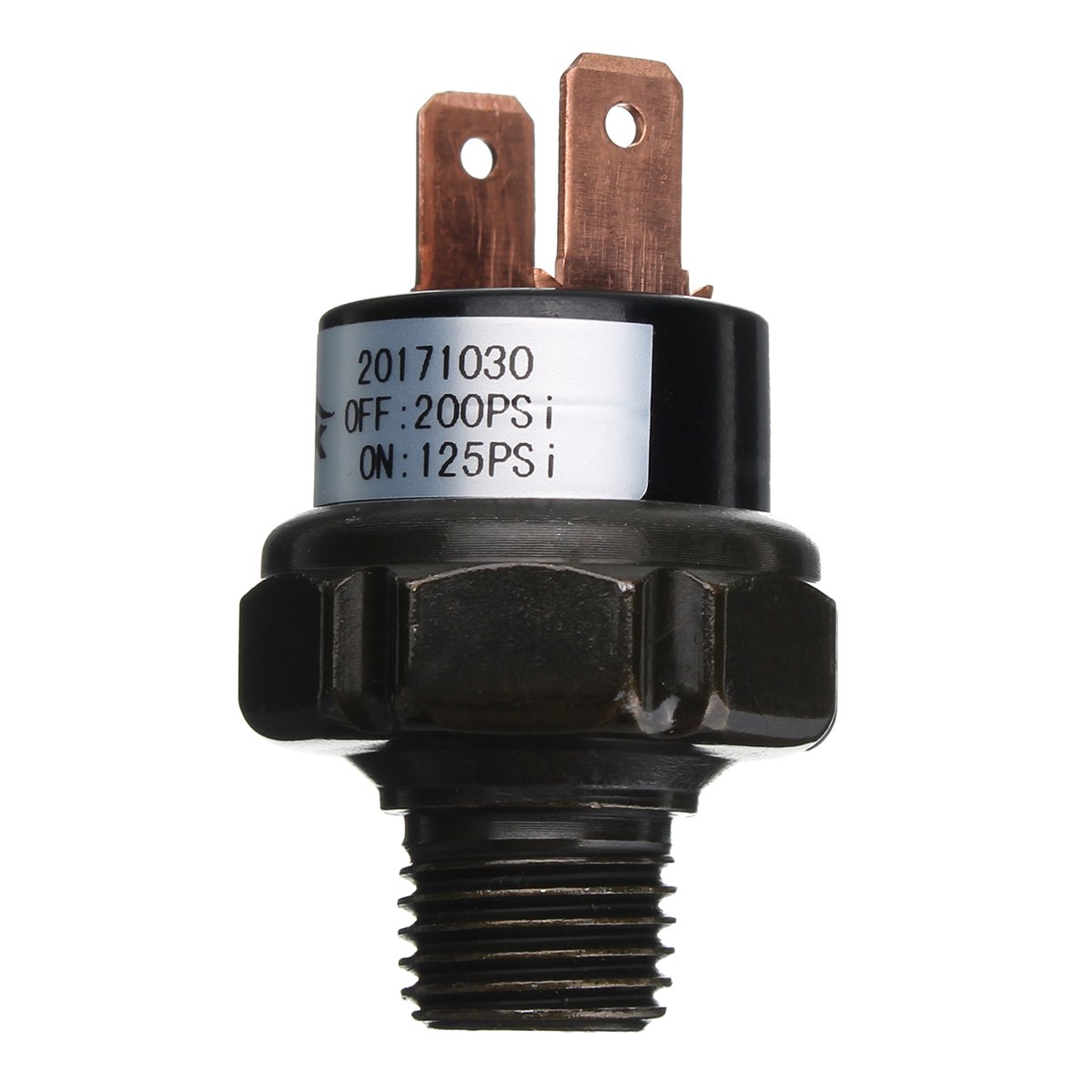 125 - 200 PSI Air Compressor Pressure Control Switch Air Ride Suspension NPT1/4" 5 125 - 200 PSI Air Compressor Pressure Control Switch Air Ride Suspension NPT1/4" - Image 5