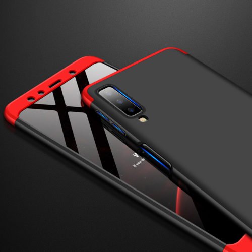Bakeey™ 3 in 1 Double Dip 360° Hard PC Protective Case For Samsung Galaxy A7 2018 / A9 2018 3