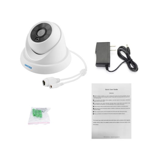 ESCAM QH001 ONVIF H.265 1080P P2P IR Dome IP Camera Motion Detection with Smart Analysis Function 8