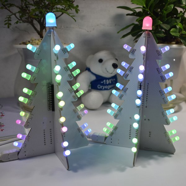 Geekcreit® DIY Light Control Full Color LED Big Size Christmas Tree Tower Kit 2