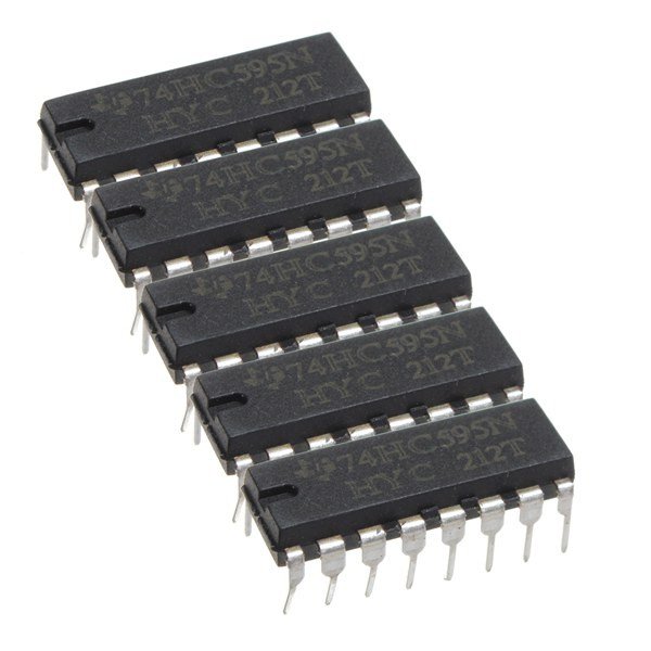 75pcs SN74HC595N 74HC595 74HC595N HC595 DIP-16 8 Bit Shift Register IC 3 75pcs SN74HC595N 74HC595 74HC595N HC595 DIP-16 8 Bit Shift Register IC - Image 3