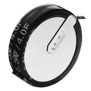 10pcs 5.5V 4F H Style Horizontal Super Capacitor Farah Capacitor Double Layer Capacitor Low ESR Fast Charge Long Life Cycle Strong Discharge Ability 2