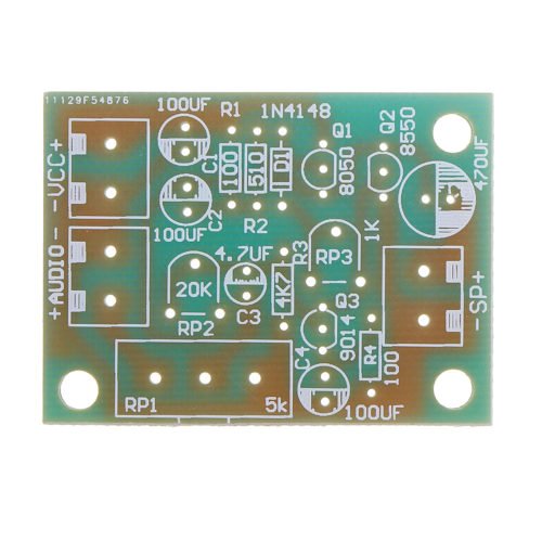 10pcs DIY OTL Discrete Component Power Amplifier Kit Electronic Production Kit 4