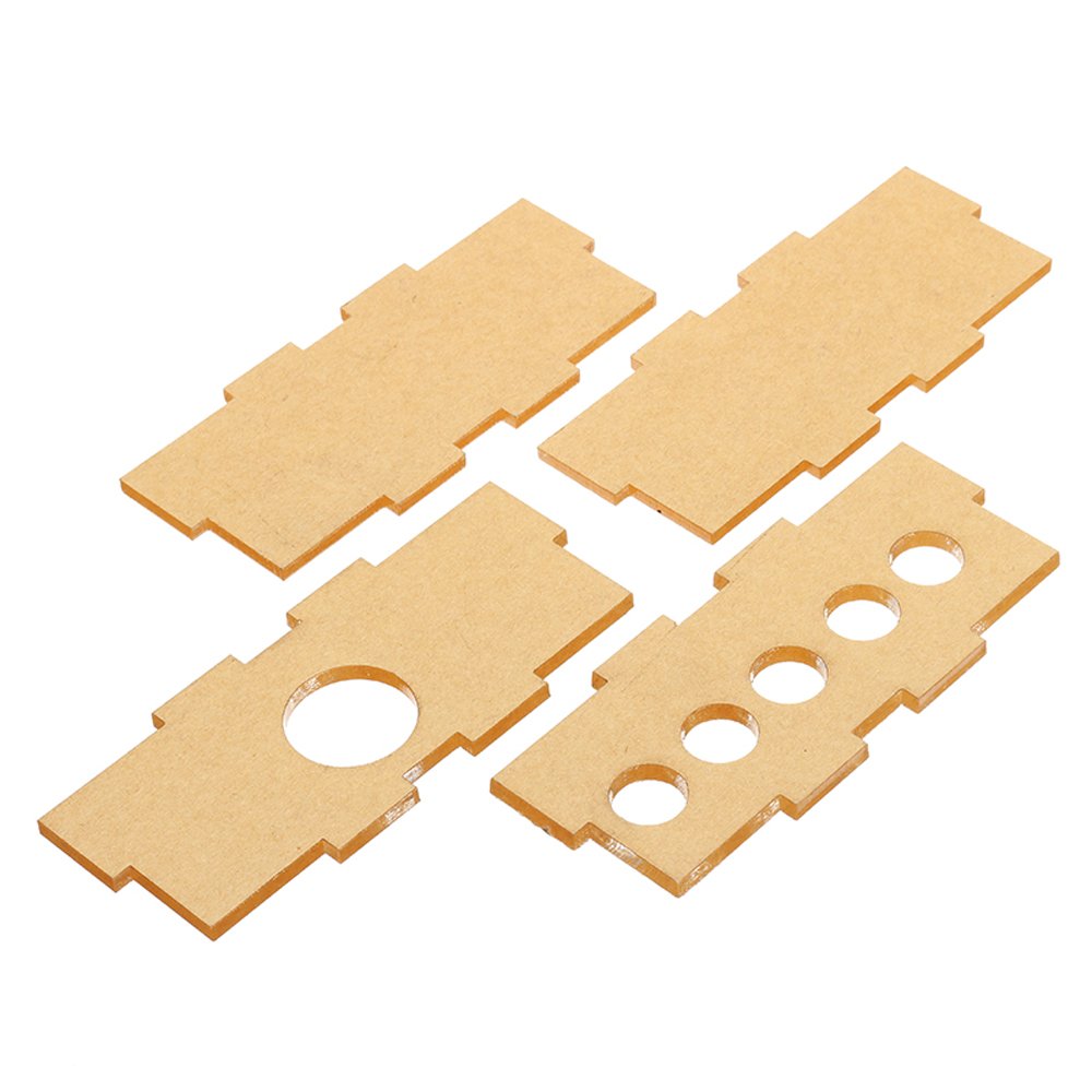 5pcs Transparent Acrylic Housing Shell For 6J1 Tube Preamplifier Amplifier Module Case 3 5pcs Transparent Acrylic Housing Shell For 6J1 Tube Preamplifier Amplifier Module Case - Image 3