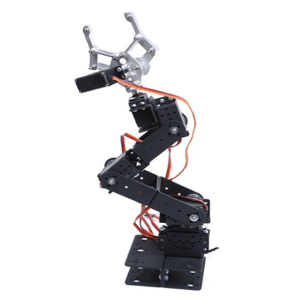 DIY 6 DOF 3D Rotating Mechanical Robot Arm Kit For Smart Car 1 DIY 6 DOF 3D Rotating Mechanical Robot Arm Kit For Smart Car