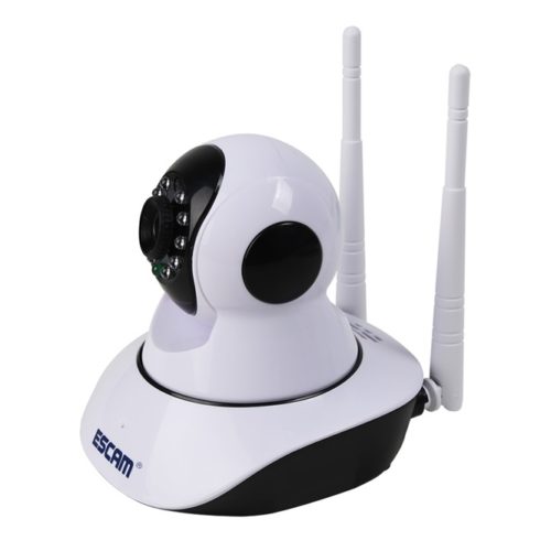ESCAM G02 Dual Antenna 720P Pan/Tilt WiFi IP IR Camera Support ONVIF Max Up to 128GB Video Monitor 3