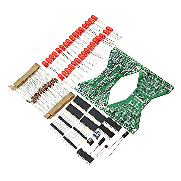 3Pcs DIY Electronic Hourglass Kit Soldering Practice Spare Parts DC3.3-5V Speed Adjustable 1 3Pcs DIY Electronic Hourglass Kit Soldering Practice Spare Parts DC3.3-5V Speed Adjustable