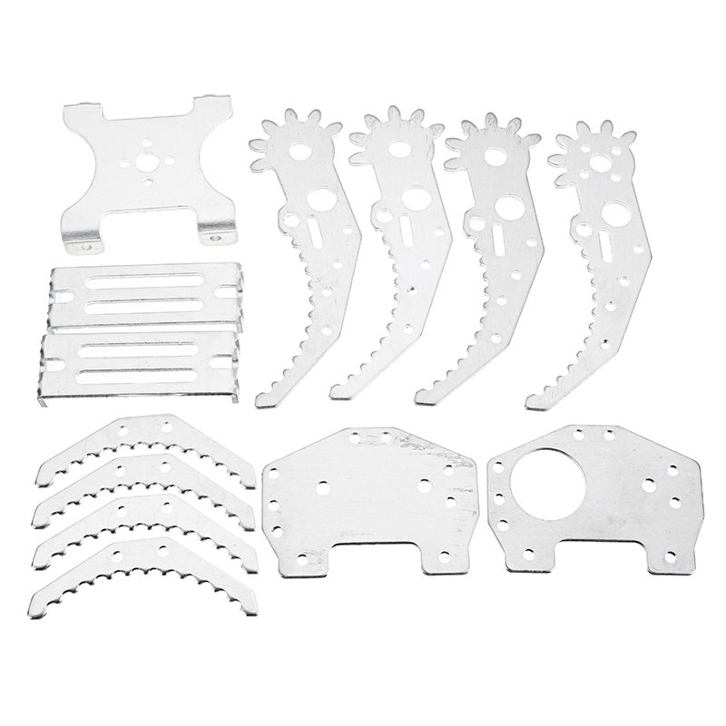 G8 Aluminum Alloy Mechanical Claw With MG996R Servo/DT-3316 Digital Servo for Smart Robot Car 3 G8 Aluminum Alloy Mechanical Claw With MG996R Servo/DT-3316 Digital Servo for Smart Robot Car - Image 3