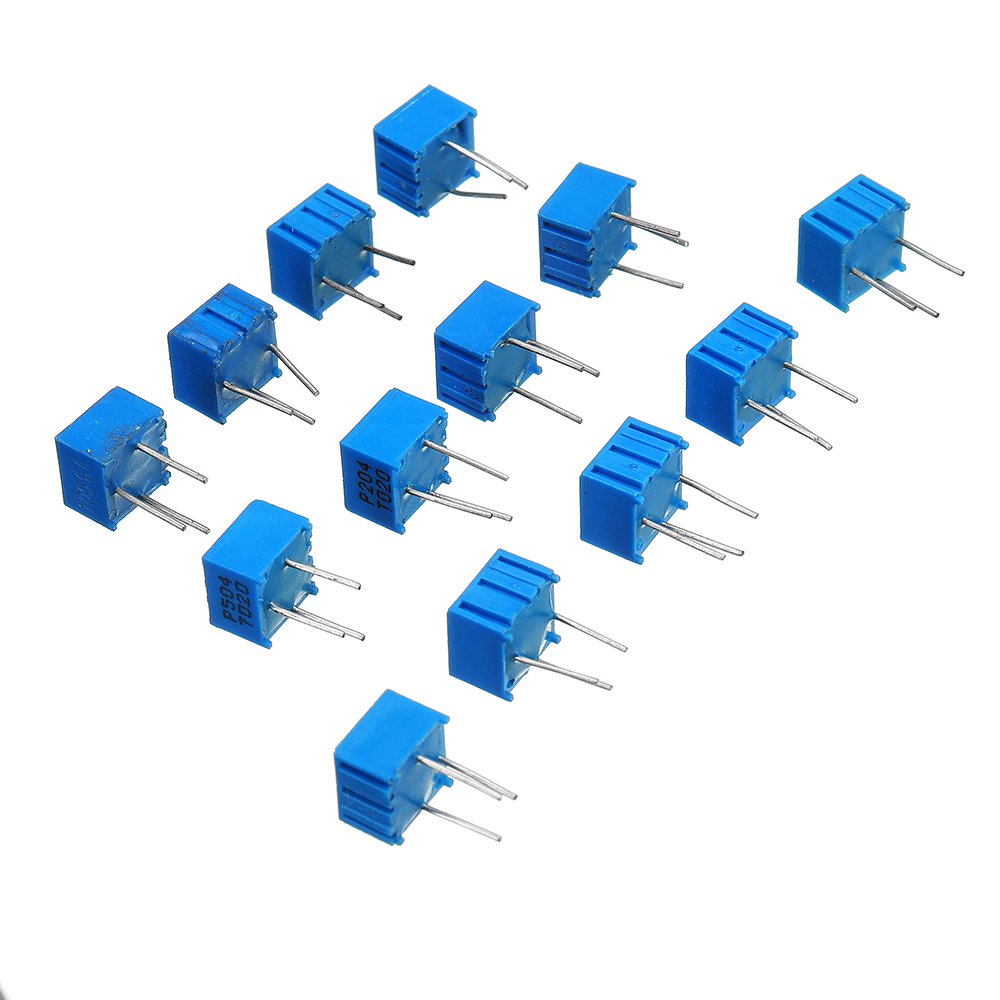 130Pcs 100R-1M Each 1 3362 Potentiometer Package 3362P Adjustable Resistor 2 130Pcs 100R-1M Each 1 3362 Potentiometer Package 3362P Adjustable Resistor - Image 2