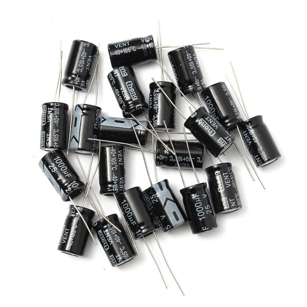400pcs 1000uF 25V Radial Electrolytic Capacitor 10 x 17mm 105°C 3 400pcs 1000uF 25V Radial Electrolytic Capacitor 10 x 17mm 105°C - Image 3