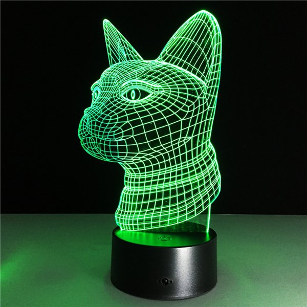 Colorful Festival Halloween LED 3D Illusion Lamp Night Light TF Card Bluetooth Speaker 6 Colorful Festival Halloween LED 3D Illusion Lamp Night Light TF Card Bluetooth Speaker - Image 6