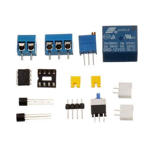 DIY LM393 Voltage Comparator Module Kit with Reverse Protection Band Indicating Multifunctional 12V Voltage Comparator Circuit 8