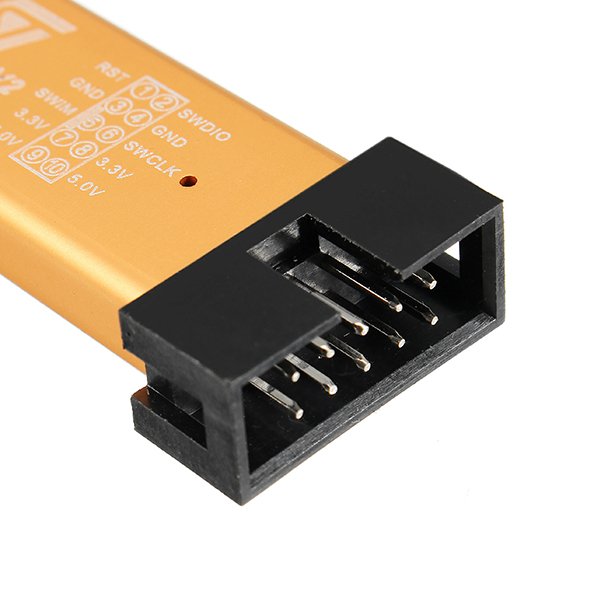 5pcs 3.3V 5V XTW ST-LINK V2 STM8 / STM32 Simulator Programmer Downloader Debugger 500MA Fuse Short Circuit Protection Aluminum Alloy U Disk Shell With 8 5pcs 3.3V 5V XTW ST-LINK V2 STM8 / STM32 Simulator Programmer Downloader Debugger 500MA Fuse Short Circuit Protection Aluminum Alloy U Disk Shell With - Image 8