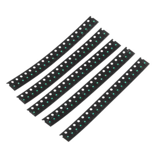 300Pcs 5 Colors 60 Each 1206 LED Diode Assortment SMD LED Diode Kit Green/RED/White/Blue/Yellow 6